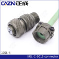 Conector militar MIL-C-5015 Conector moldeado Conector de sensor de 2 pines MS3106A10SL-4